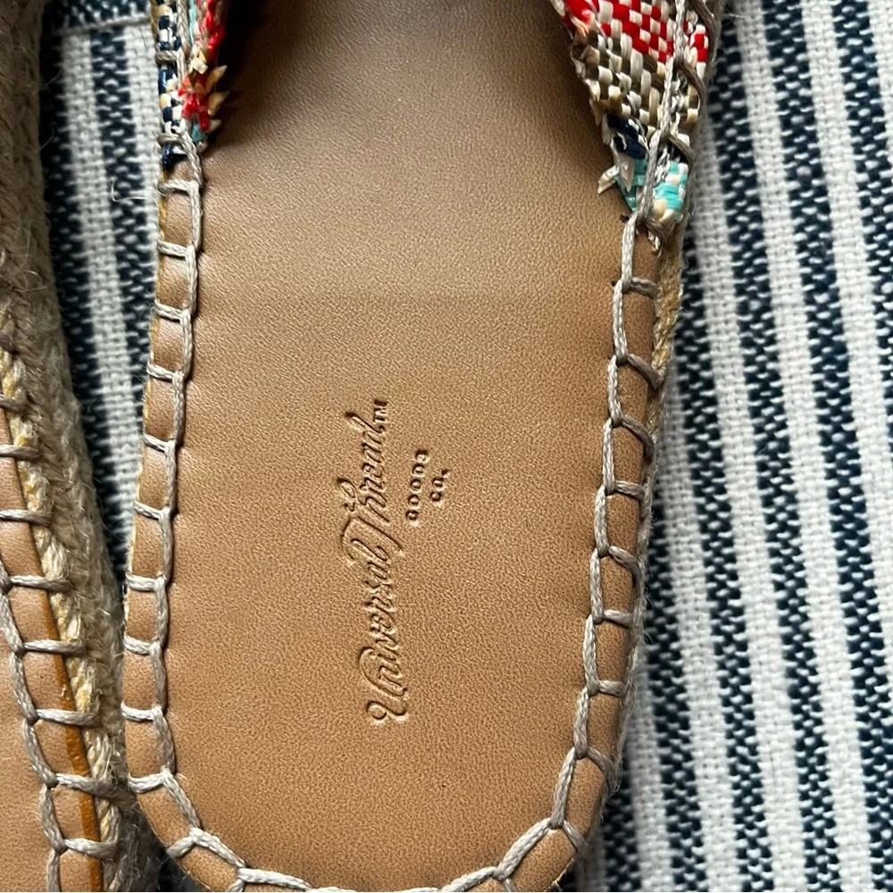 🆕 11 Universal Thread Sonya Woven Slide Sandals NWT
